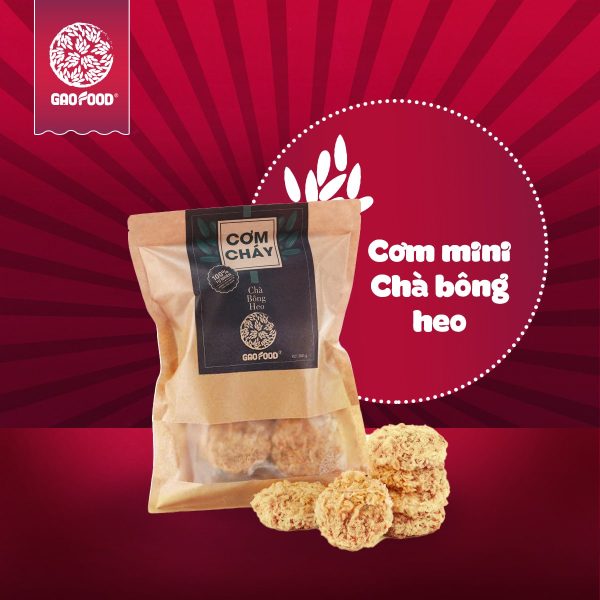 Cơm cháy mini chà bông heo