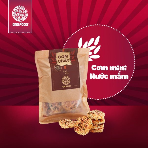 Cơm cháy mini nước mắm