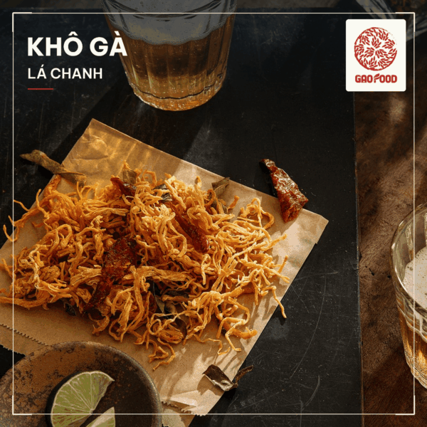 Khô gà lá chanh - 500g