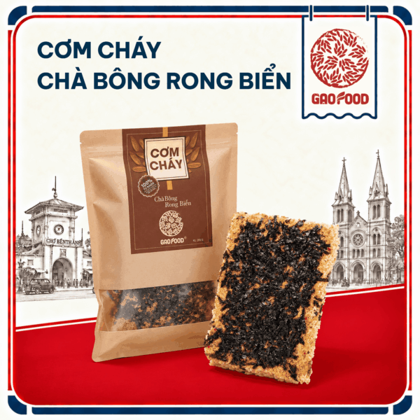 Cơm cháy chà bông rong biển