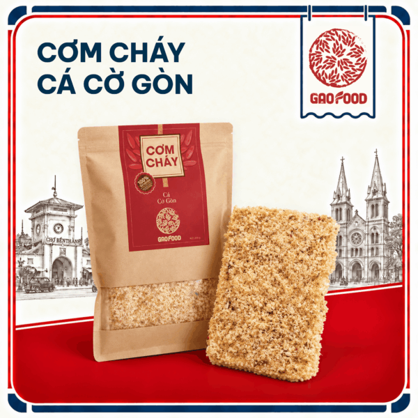 Cơm cháy cá cờ gòn
