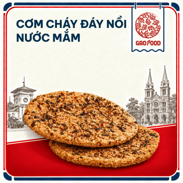 Cơm cháy đáy nồi nước mắm - 250g